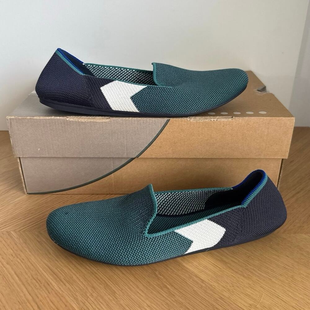 ROTHY’S The Flat Colorblock Women Slip On Loafers- SZ 9